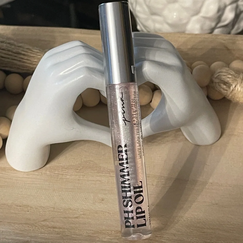 PINK VICTORIA SECRET PH Shimmer Lip Oil In Shimmer
